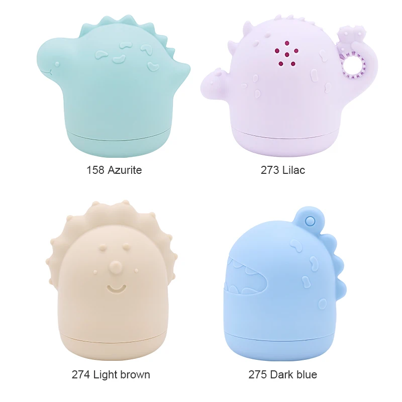 Hot Selling New Arrival Product Kids Bathtub Toys Gifts Sets Whale Bubble Baby Silicone Bath Toys For Toddlers