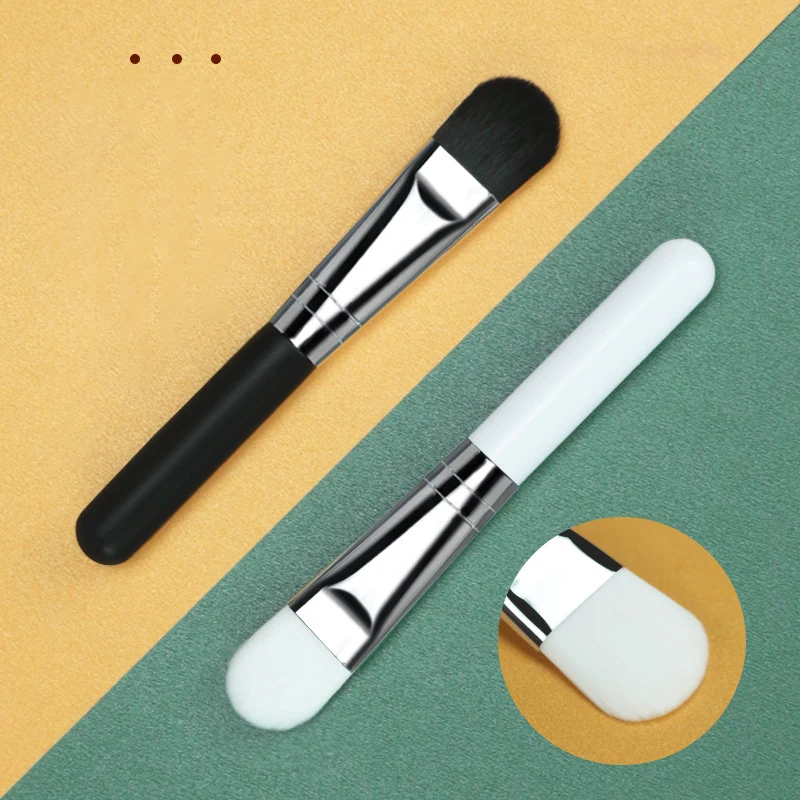 2023 Popular Portable Mini Single Pearl Color Mask Brush For makeup with High Quality