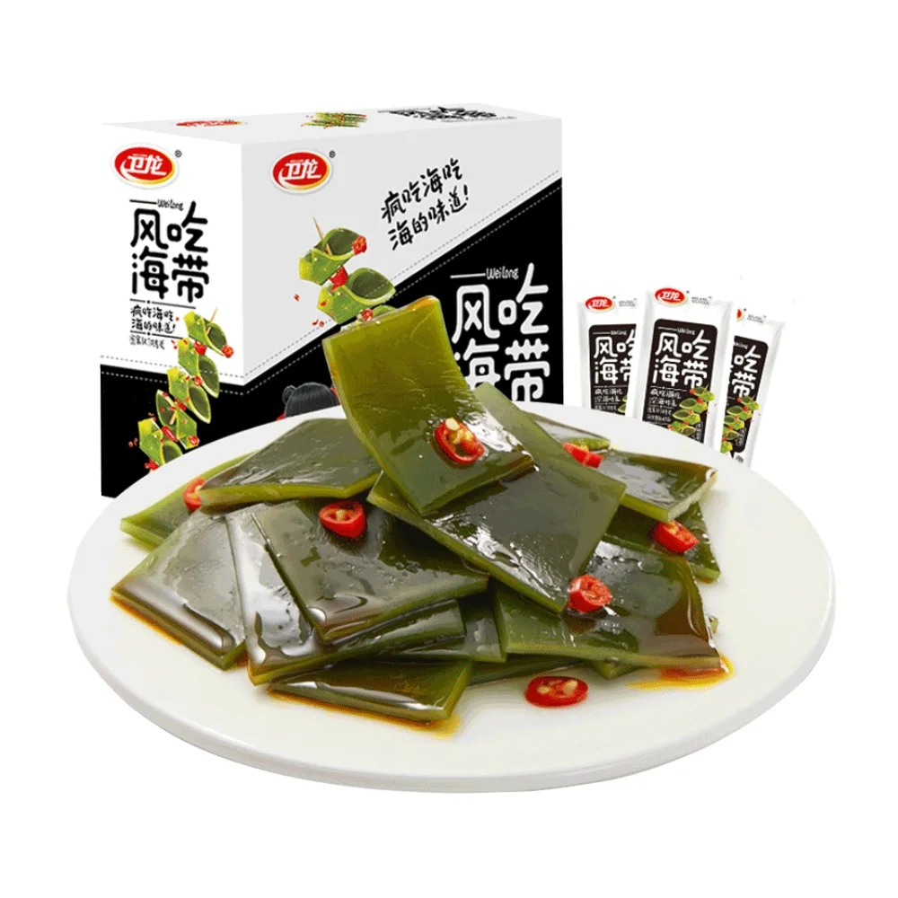 
Wholesale Vegan Snack Spicy Kelp Organic Sea Kelp Spicy Seaweed Snack  (1600310988940)