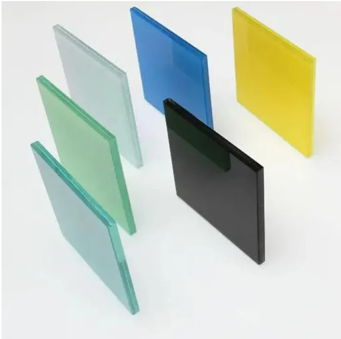 Wholesale Price Per m2 laminate safety glass sheets 6-80mm Thickness Safety Building staircase railing glass