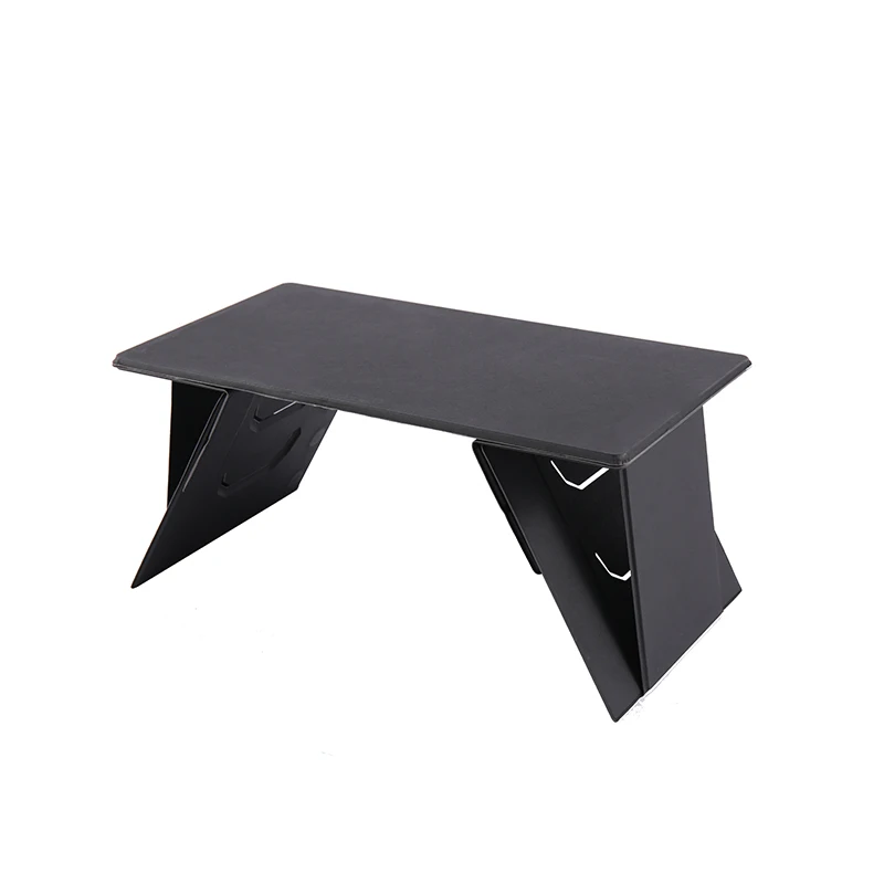 ultra-thin card folding laptop stands desk notebook computer holder for bed foldable laptop table