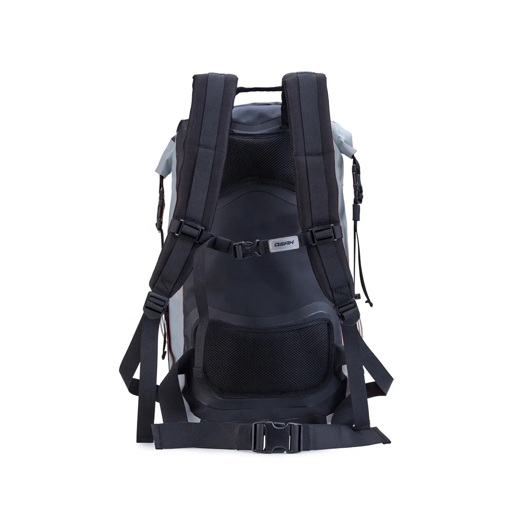 500D PVC Tarpaulin 30 Litre High quality Motorcycle Bag Polyester Waterproof Backpack