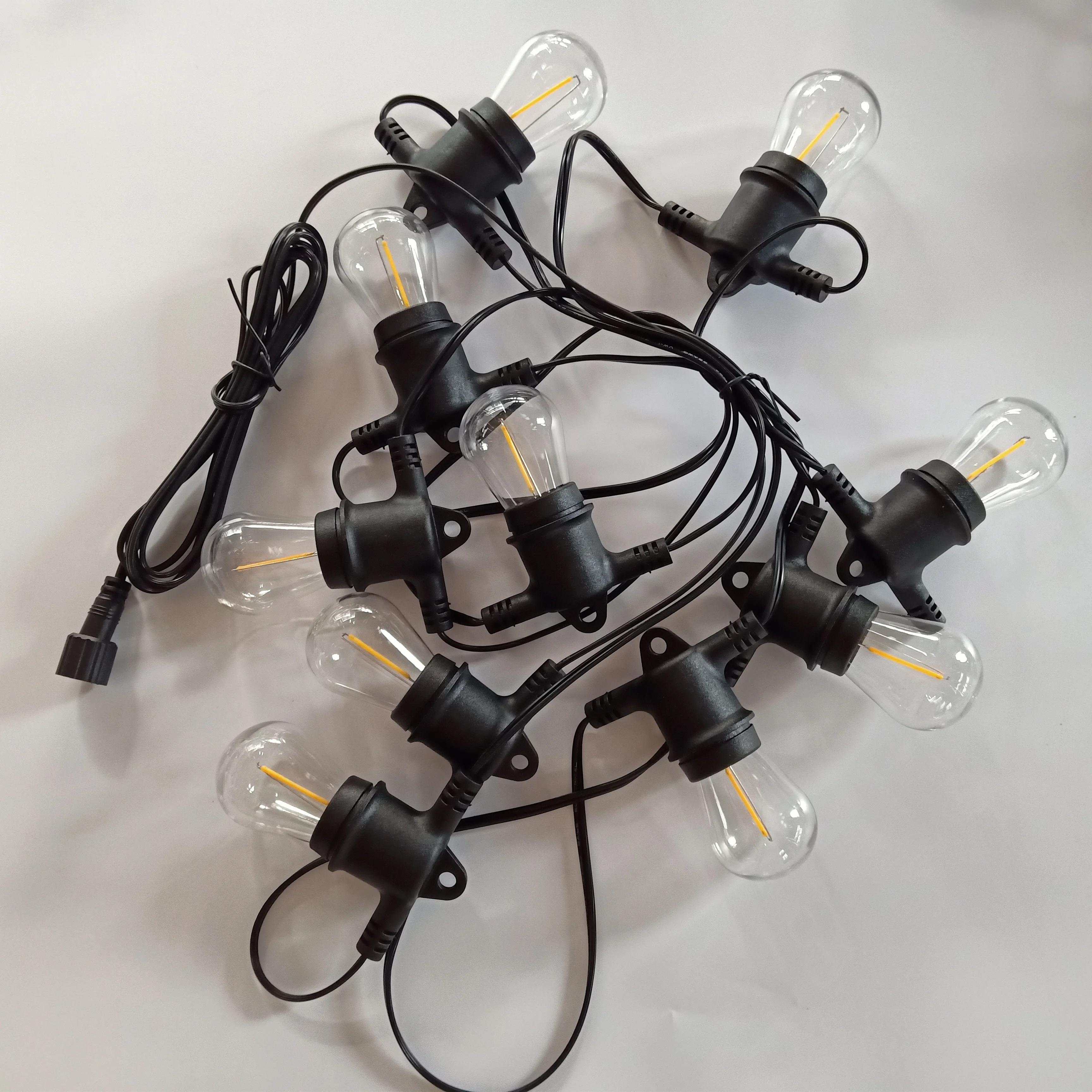 Manufacturer of european  1W bulb home appliance outdoor  e27 LED bulb string light