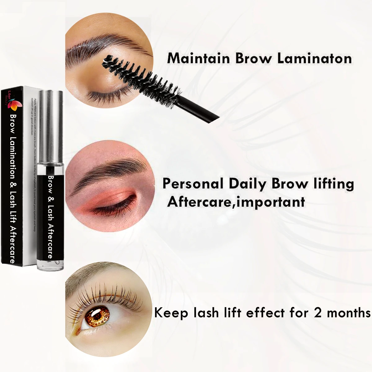 Brow Lamination Aftercare Eyebrow Lifting Conditioner Lash Lift Nutrition for Saving Burning Lash or Brow Daily Brow Treatment