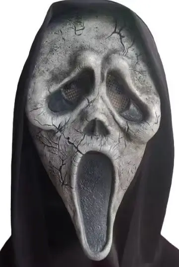 Wholesale Hot Sale Masquerade Carnival Fancy Cosplay Party Decoration Halloween Ghost Face Mask Novelty Scary Full Head Masque