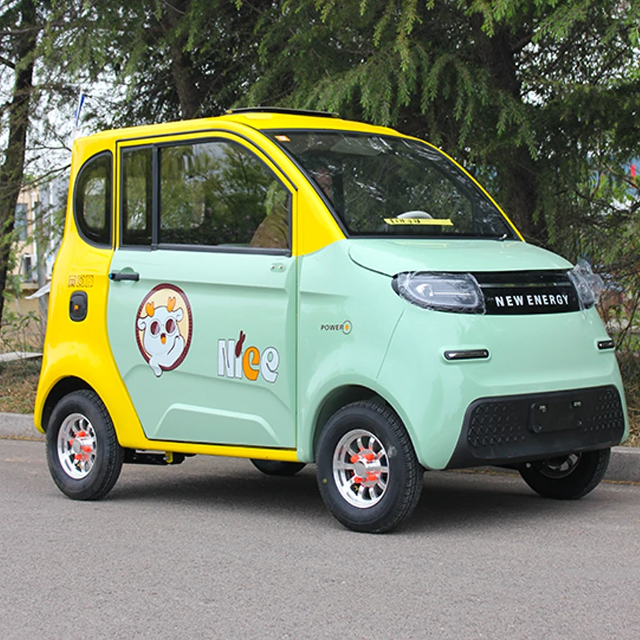 4 Wheel Cheap 4kw High Speed China New Ev Hot Model Vehicles Ev Adult Mini Electric Cars