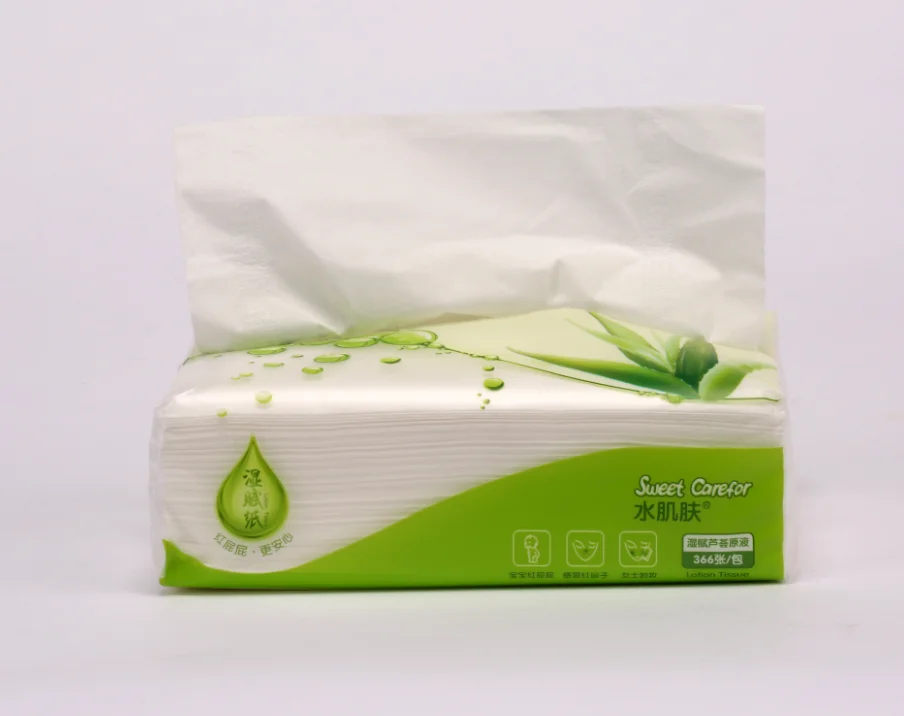 High Quality Factory Price Aloe Lotion Tissue Dermatological Tested Hypoallergenic pH balance Luxury Nose Soothing Tissues