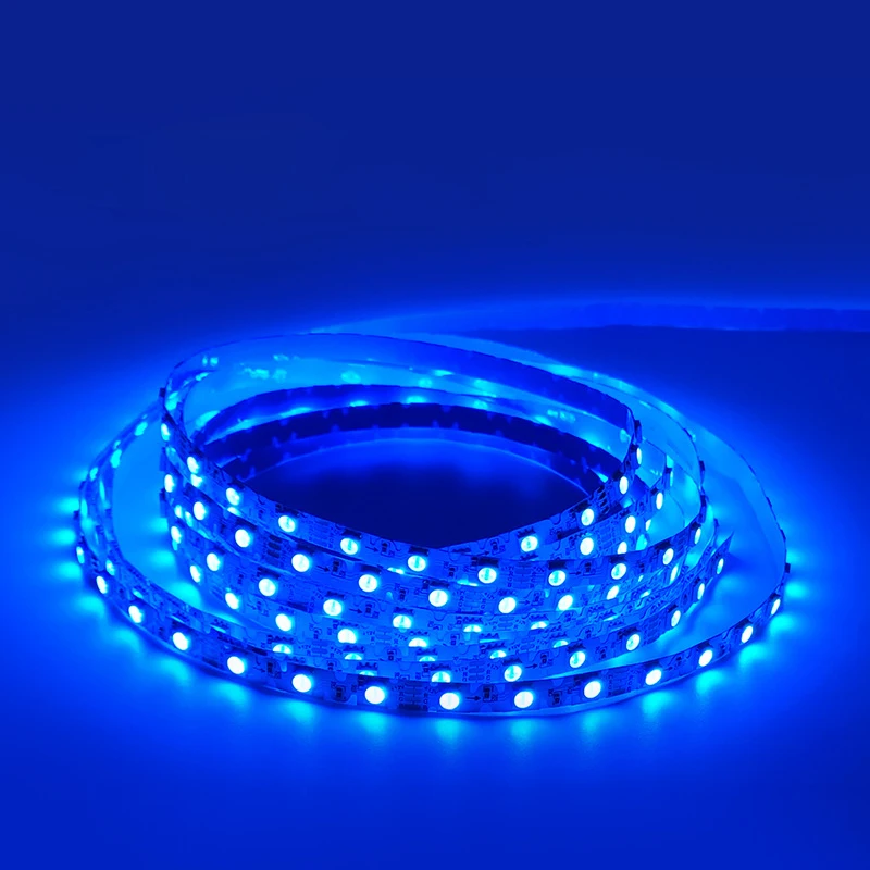 Водонепроницаемая гибкая светодиодная лента IP65 2835 SMD s 60 светодиодов/м 24 В постоянного тока 7 мм легкая установка
