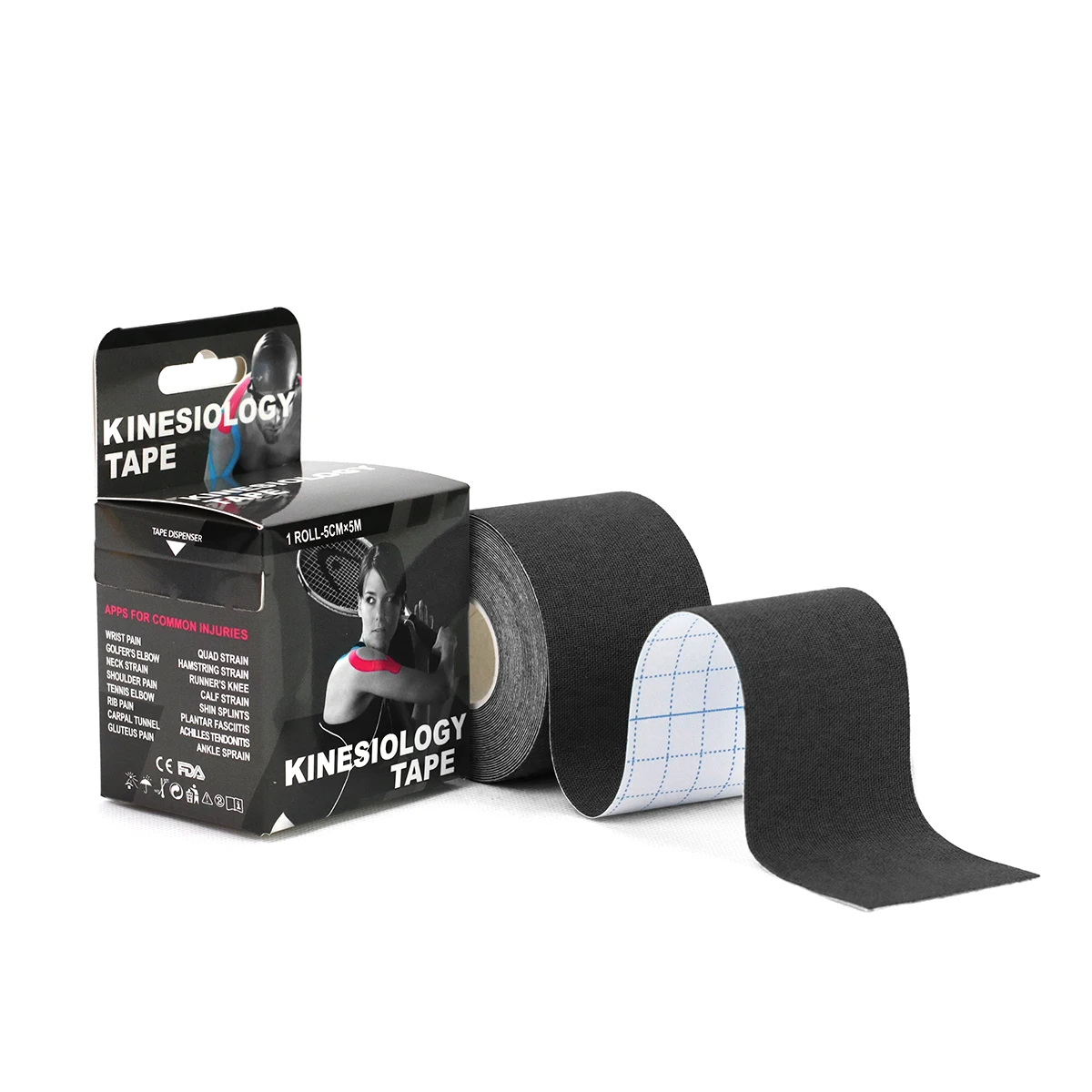 Bulk Wholesale Cheap Price CE ISO Certificates Approved Custom Waterproof K Sports Muscle Tape Kinesiology With Strongest Glue