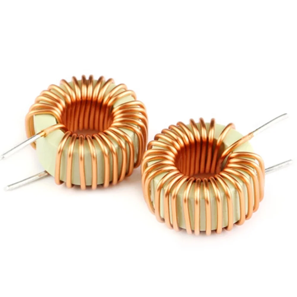 2PCS/ Toroid core Inductors 10A Winding Magnetic Inductance 47uH Inductor