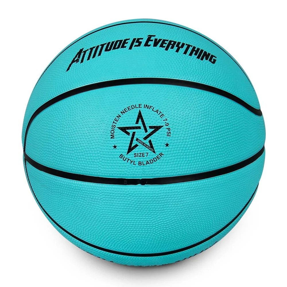 PSYCHE standard basketball size 7 outdoor basketball freestyle training rubber basketball