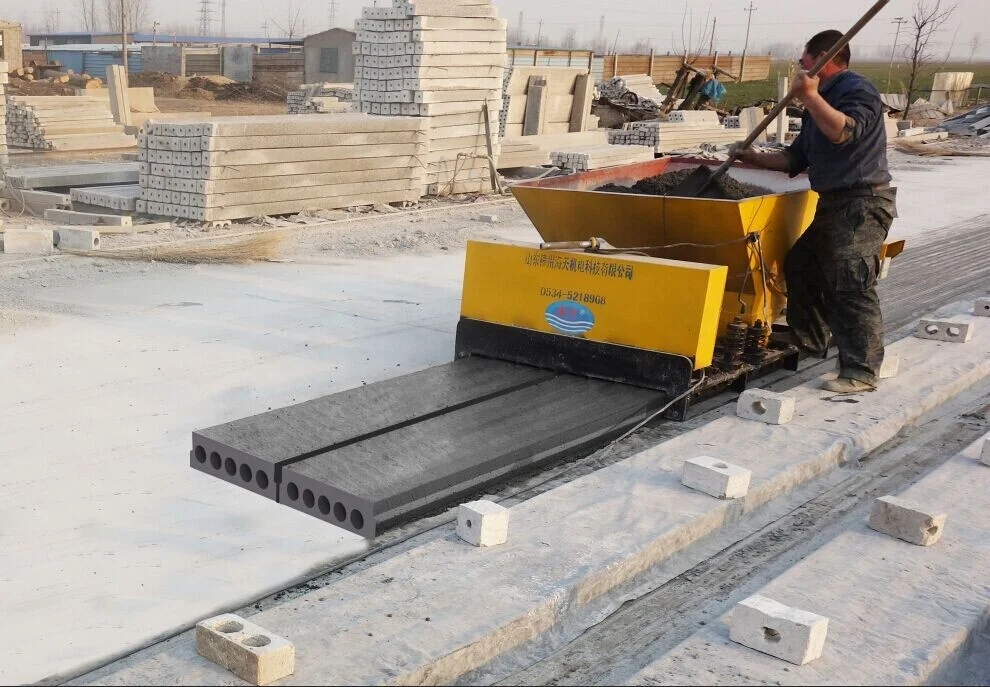 precast Hollow core slab machine For concrete Roof/floor 8