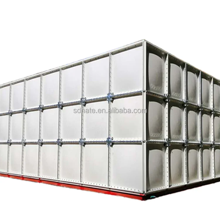 Frp combined plastic water storage tank producer