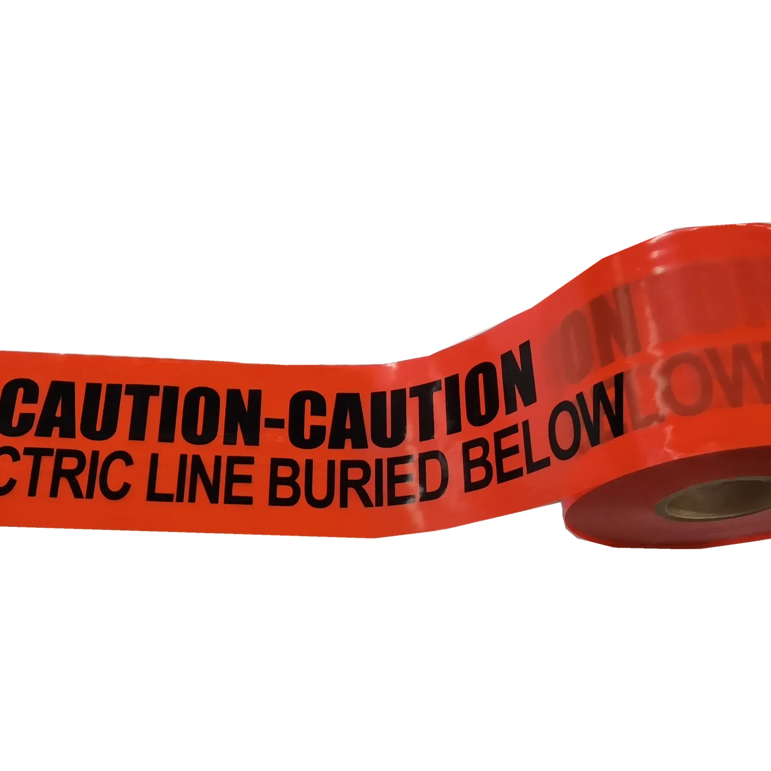 Заводская поставка, подземная предупреждающая лента, недетектируемая лента для предупреждения