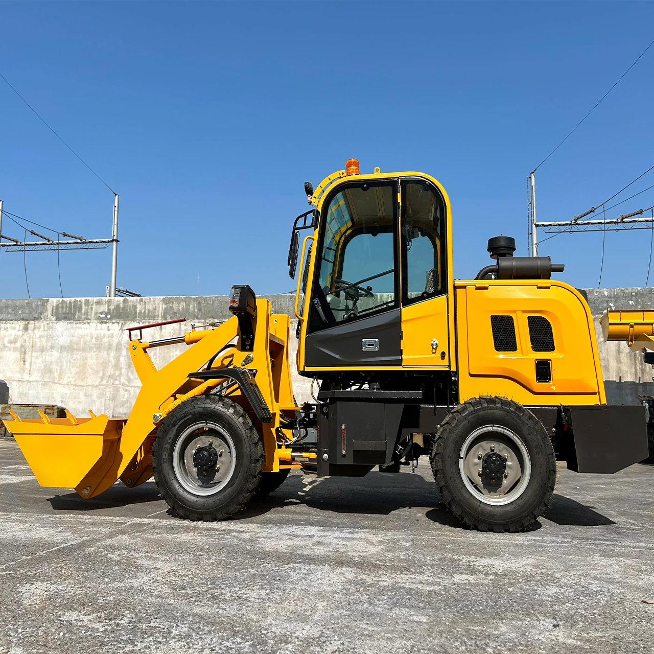 Fast shipping second hand Mini loaders telescopic loader 2ton 1ton four used wheel loaders best cheap prices for sale