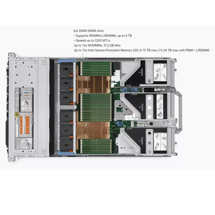 Новое поступление стоечный сервер PowerEdge R660 R760 R860 R960 R660xs R760xs R760xa R760xd