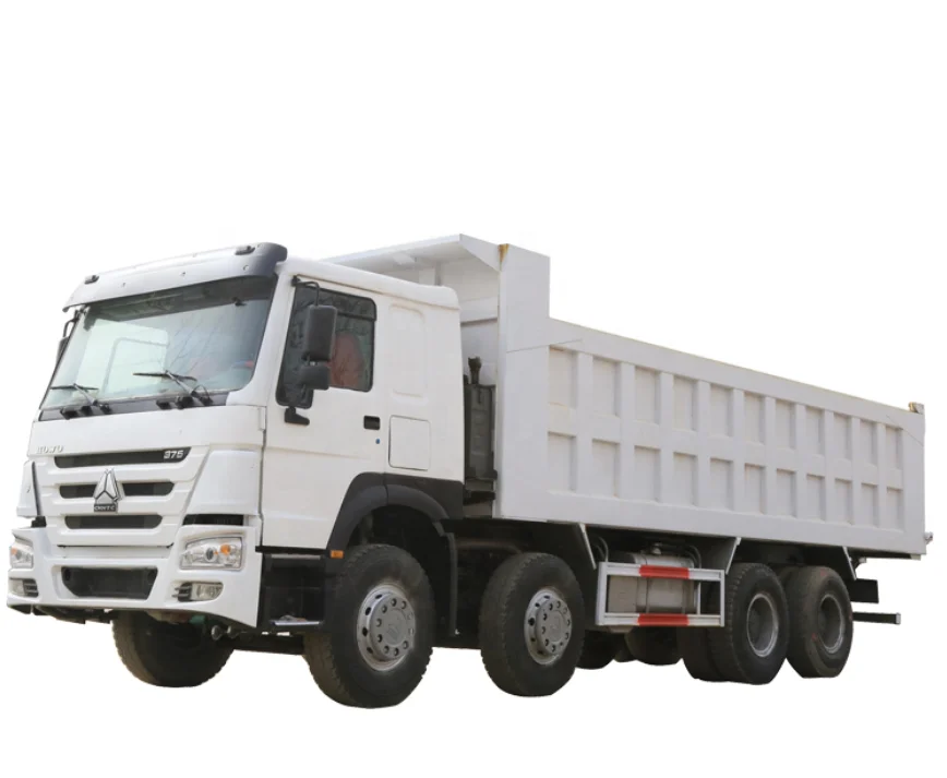 Низкая цена используется Китай тяжелый автомобиль Howo 8x4 28 CBM Емкость 12 колес самосвал б/у sinotruk