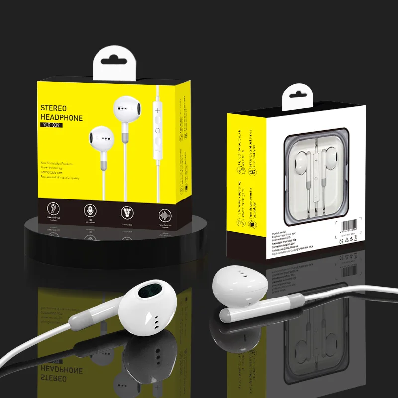 1,2 м стерео наушники с HD-микрофоном 3,5 мм разъем для samsung s9 s10 супер бас наушники для huawei mate20 mate30