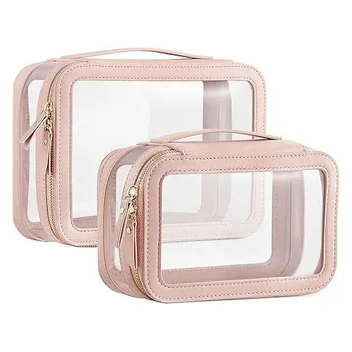 Сумка дорожная из прозрачного ПВХ