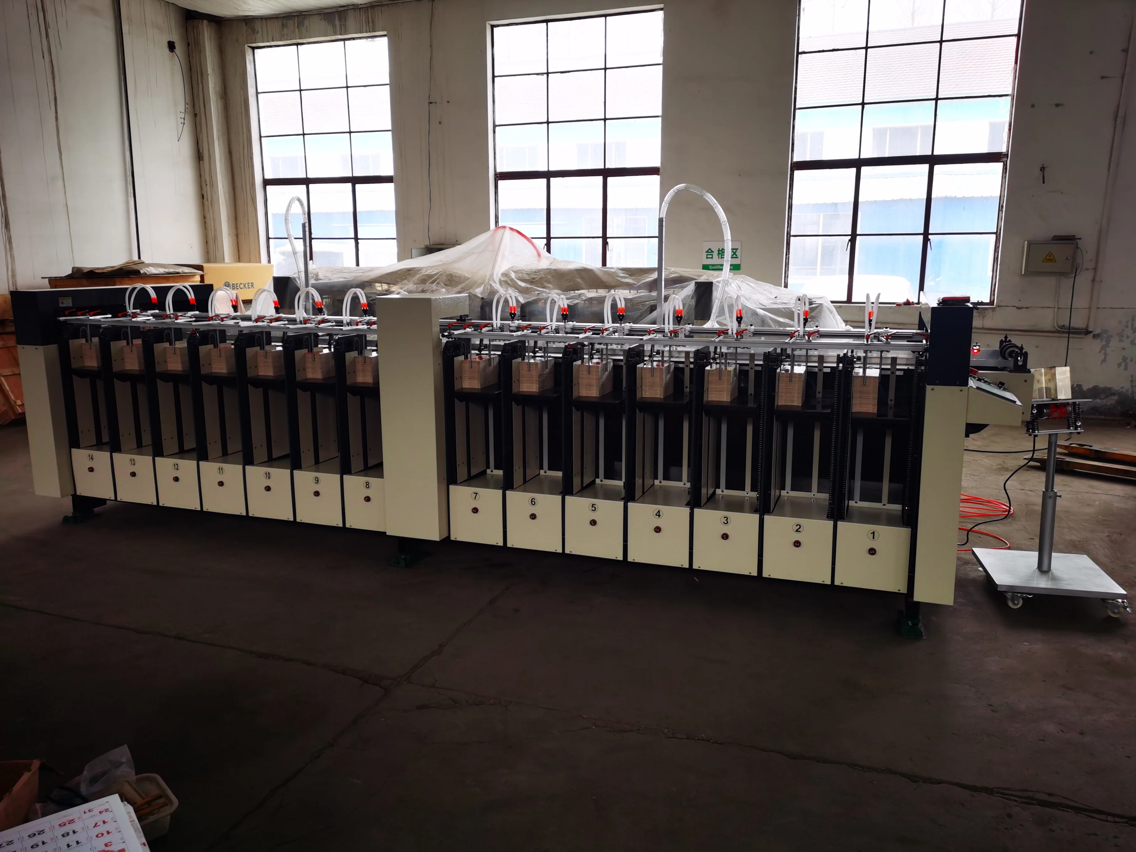H655 Collating Paper Machine for Publish Newspaper Magazine