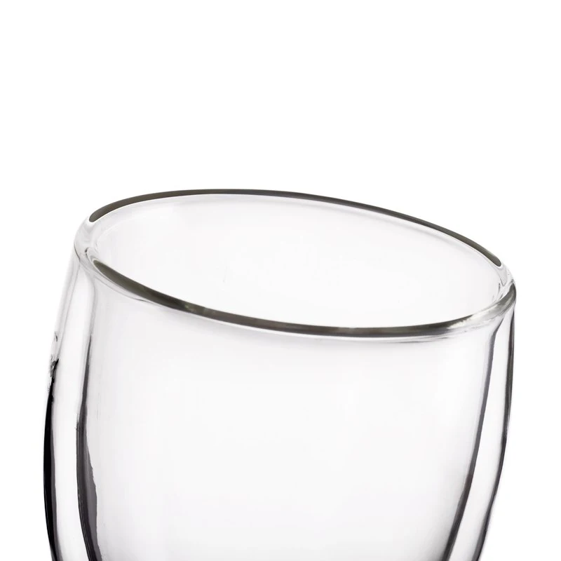 Creative Upside Down Design Beer Glasses Clear Double Wall Insulated Pub Mugs Freezable Glass for Beer Lovers