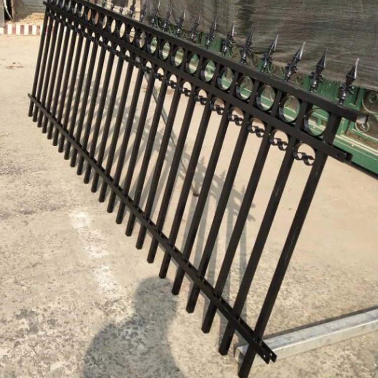 China Supplier Wrought Iron Steel Decorative Metal Fence Panels