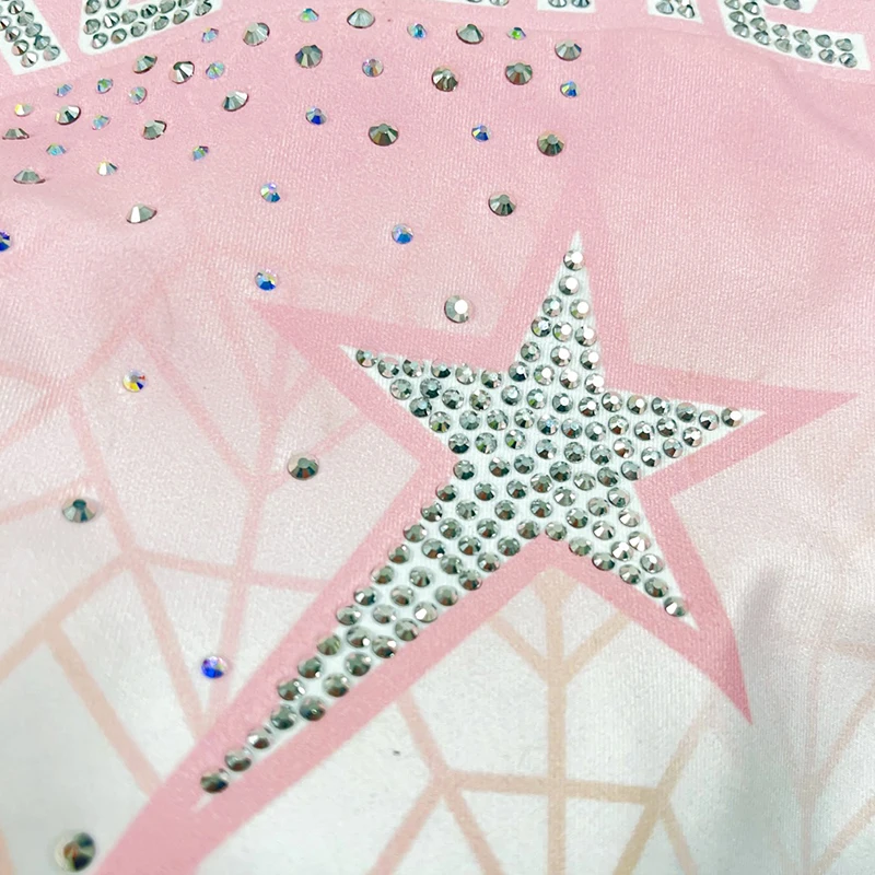 Wholesale Custom Vintage Streetwear Bling Sequins Embroidery Hot Drilling Drop Shoulder Heavyweight t-Shirts