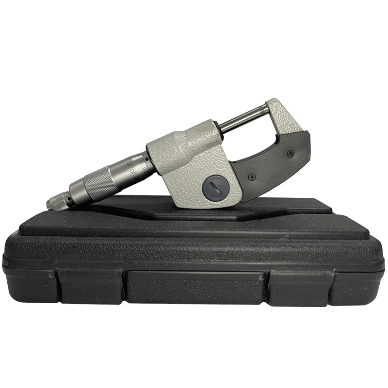 0-25mm 0.001mm High Quality Digital Micrometer With Big Screen Tube Electronic Digital Outside Micrometer