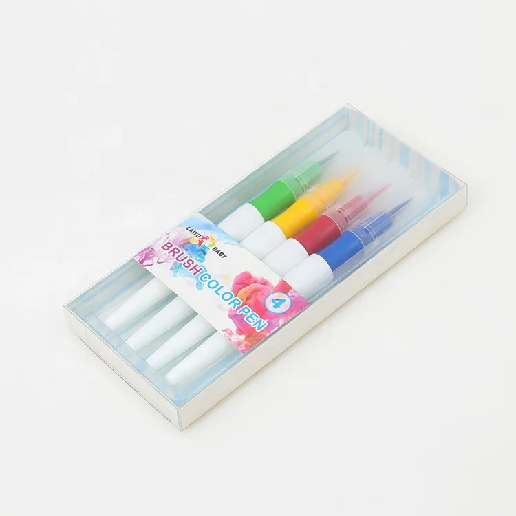 20 Colors Calligraphy Drawing Tool washable Water Color Brush marker Pen set