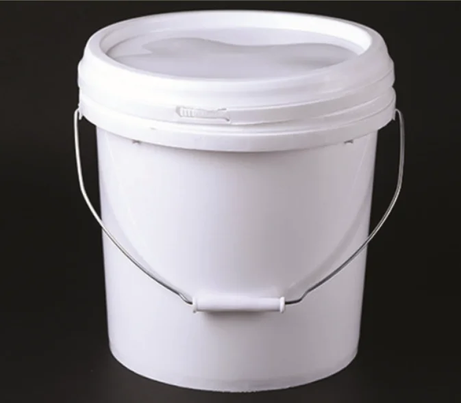 
Plastic bucket Factory hot sale wholesale IML color customized pp plastic bucket for ice cream container 1L with handle 