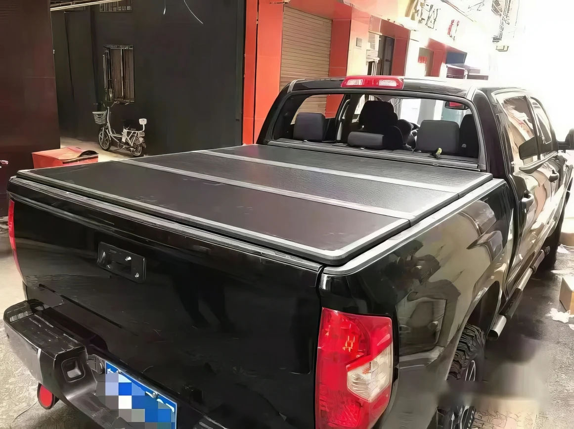 2023 NEW Design Pickup Aluminum tri-fold cover pickup tri-fold cover For Changan Hunter  Mitsubishi L200