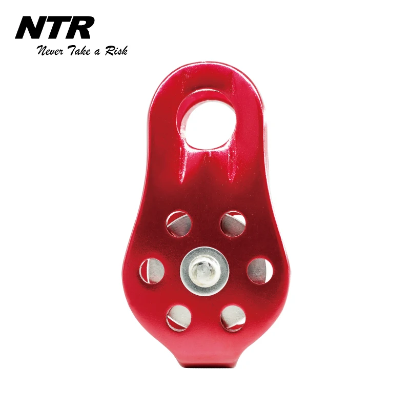 Heavy Duty Single Rope Pulley Rappelling Arborist Rescue Fixed Tree Rock Climbing Single Pulley