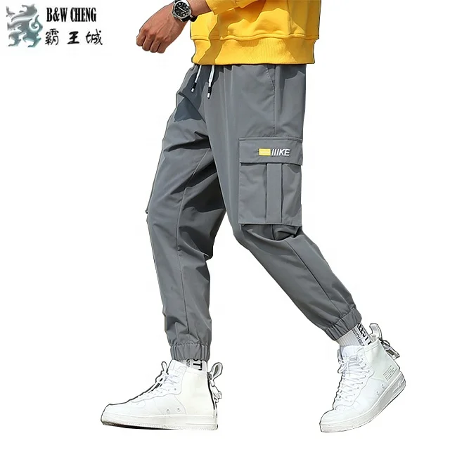 
2021 Joggers Hip Hop Harajuku Japanese Streetwear chino bermuda Cargo Pants Men 