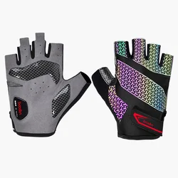 Boodun racing gloves half finger winter riding Wearable Palm guard Sport fitness Unisex  Fashion Cycle mtb bicycle  Gloves