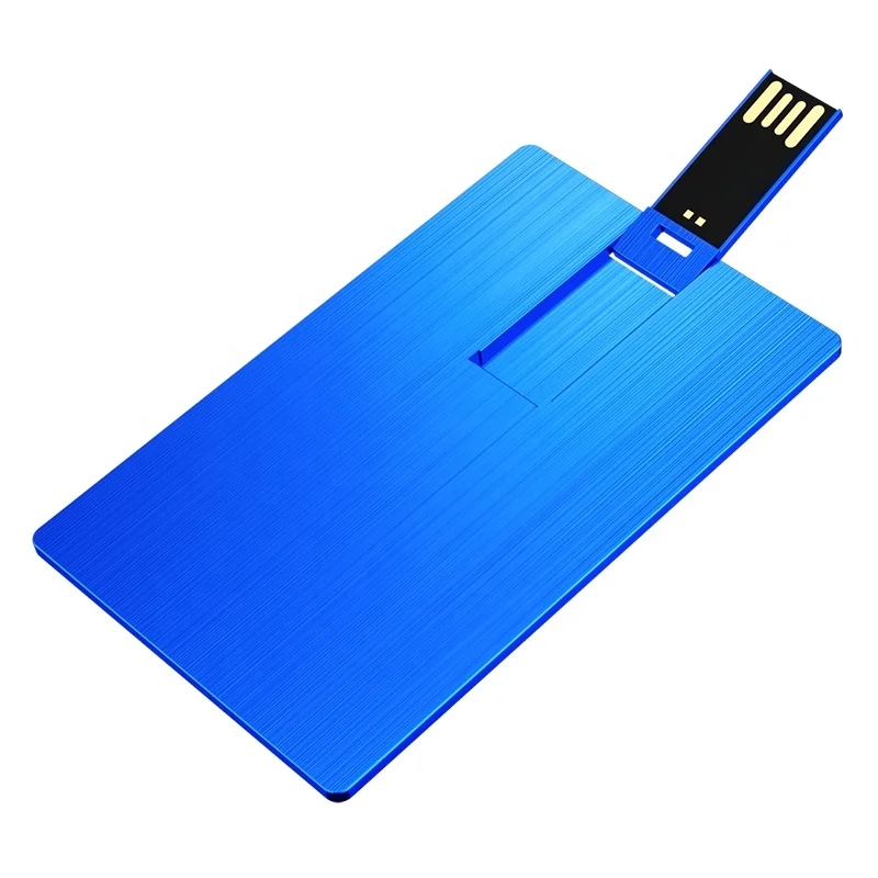 Водонепроницаемая цветная металлическая карта памяти USB 2 0 3 визитная кредитная флэш-накопитель 1 Гб 4 ГБ 8 16 32 64