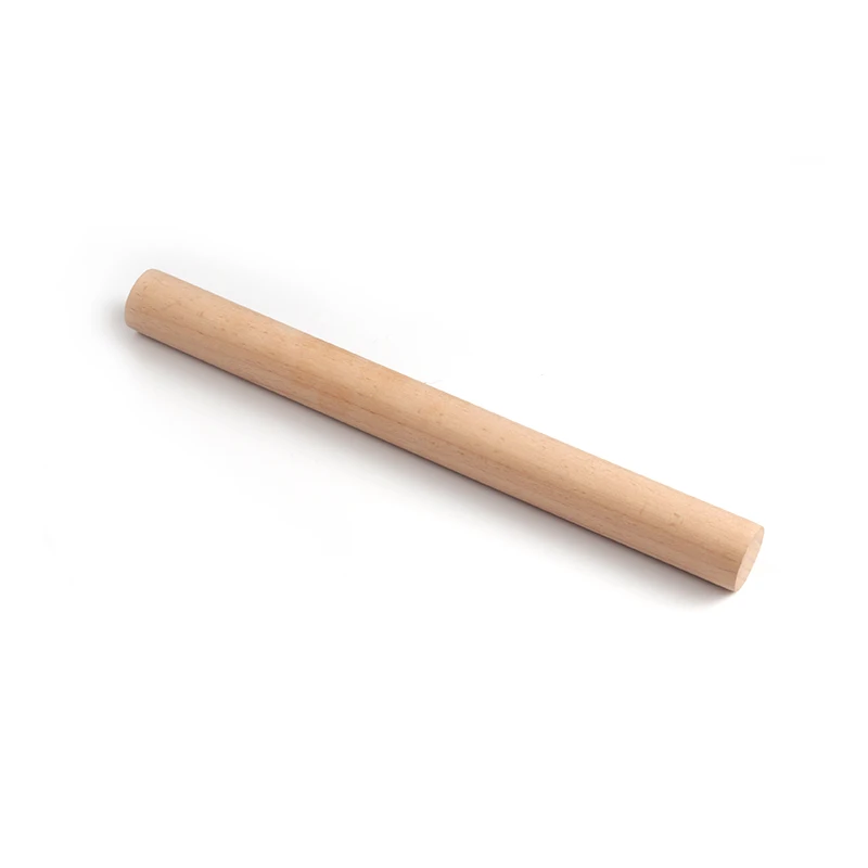 
New Custom Size for Beech Wood Kids Rolling Pin Dumpling Roller With Handle Wholesale In Stock Kitchen Tools 