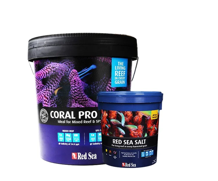 Israel Red Sea Enhanced Coral Salt  High Calcium Brightening Software SPS Sea Tank LPS Red Sea Salt