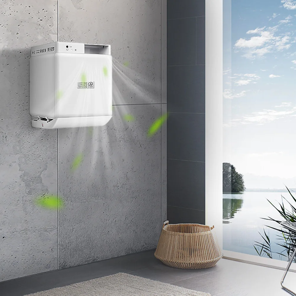 BROAD Good Quality wall-mounted ventilation unit app control dust-free remove odor smoke electric radiator
