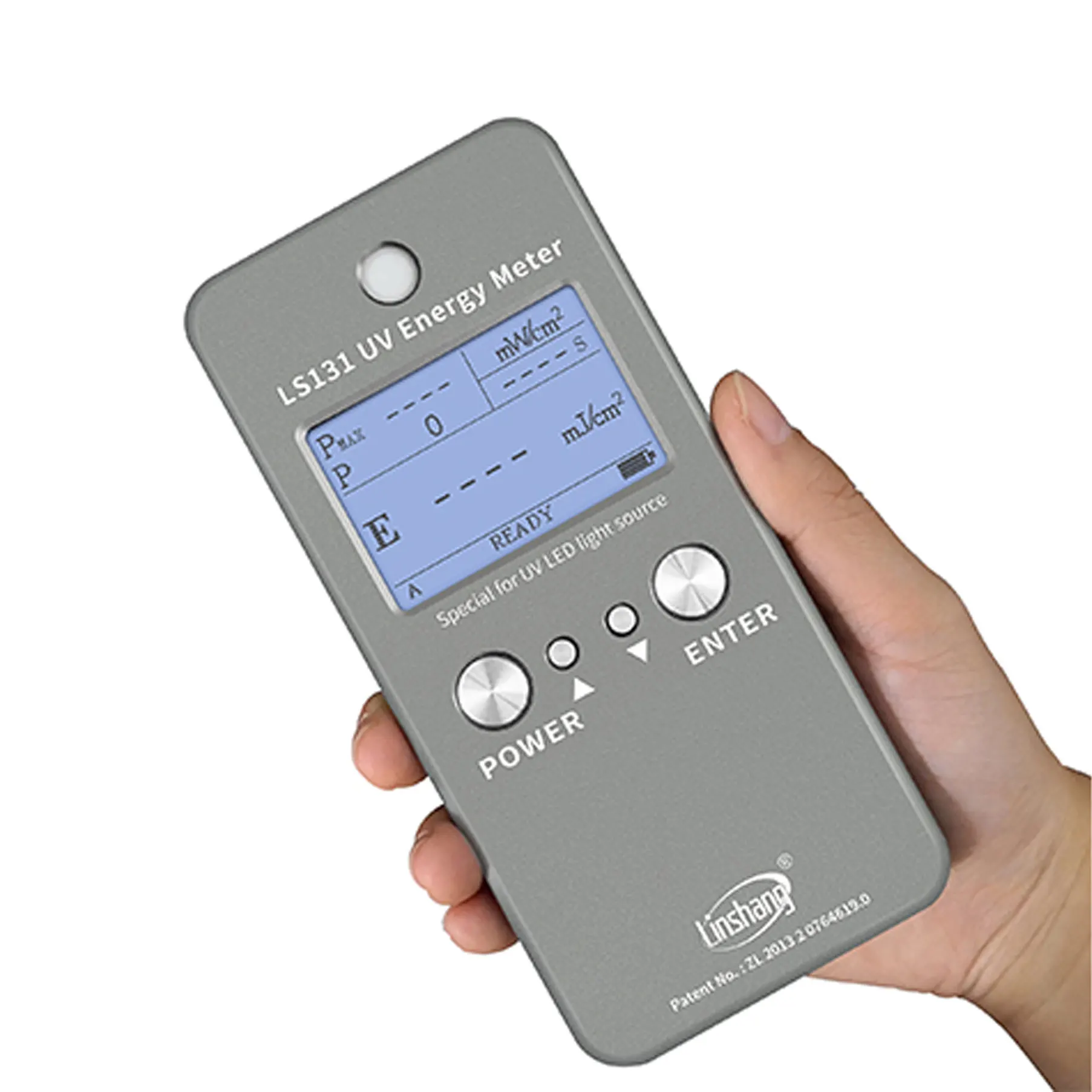 LS131 UV Energy Meter UVA radiometer detect the power and energy value of UV light source 365nm 375nm 385nm 395nm 405nm