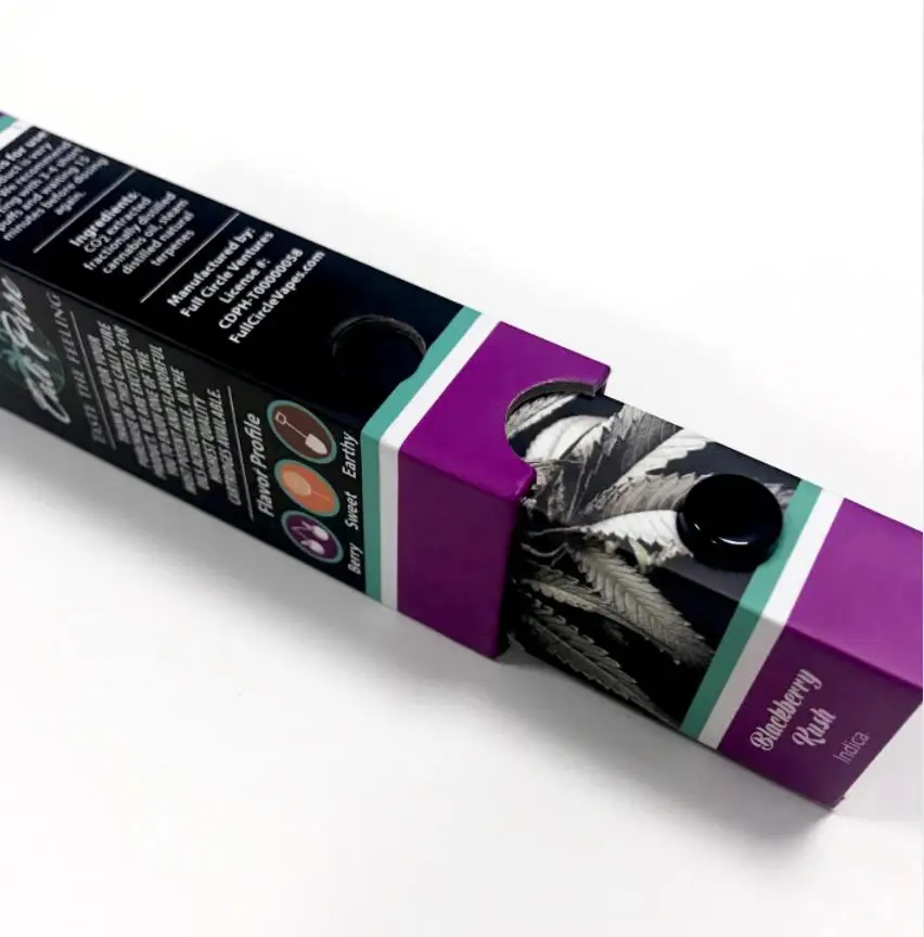  Free sample childproof paper package custom vape cartridge packaging box for buddyline 1ml 510 pen