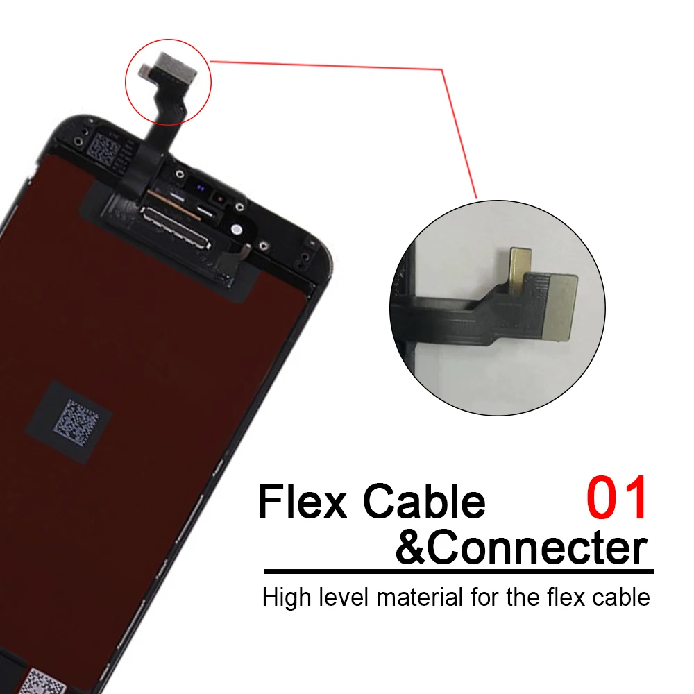 AAA+++ Quality For iPhone LCD Screen Display 100% No Dead Pixel Replacement Pantalla For iPhone 6 6S 7 8 Plus Mobile Phone LCDs