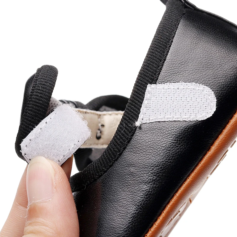 Spring Autumn Children princess kids shoes PU Leather Infant Toddler girls soft sole baby shoes with bowknot