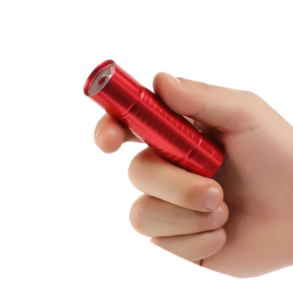 GOLDMORE1  Red Mini ED Flashlight , Red Flashlight use 3XAAA battery Red Torch for Astronomy, Aviation, Night Observation
