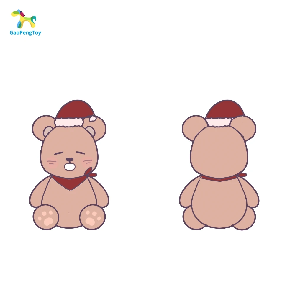 Custom Plushies Bears CE CPC Wholesale Plush Toys Trendy Stress Relief Stuffed Animals for Decoration