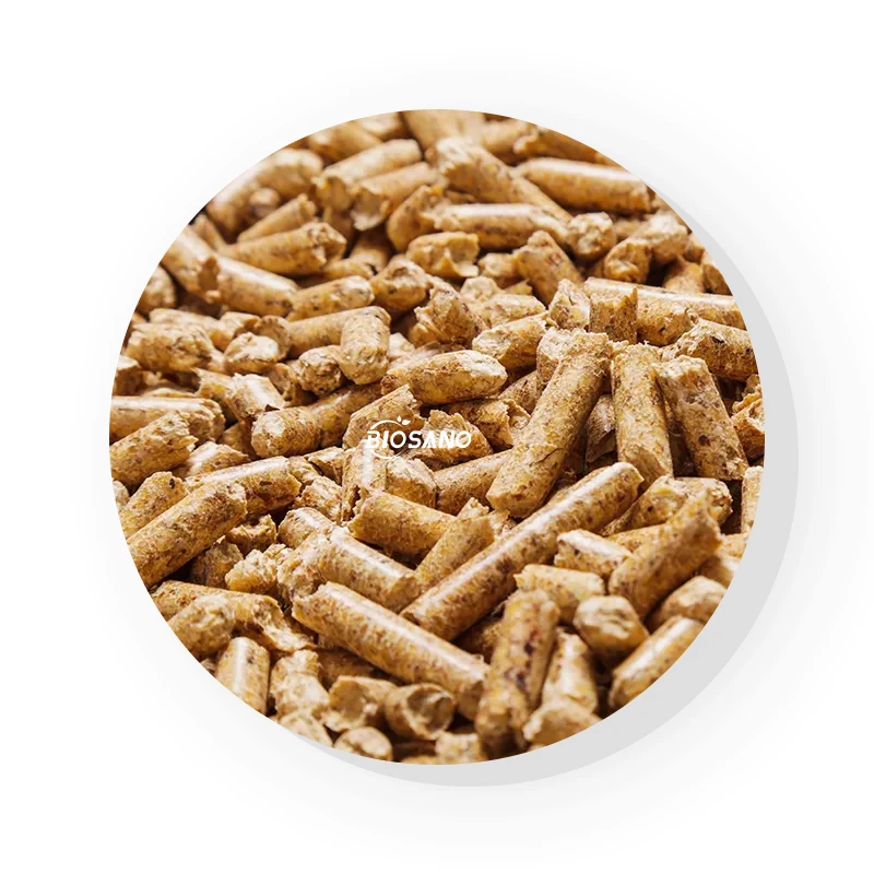 Hot Sale Renewable energy source Pine Wood Low Moisture Ash Sulfur 6 8 mm High Calorific Value Standard Grade wood fuel pellets
