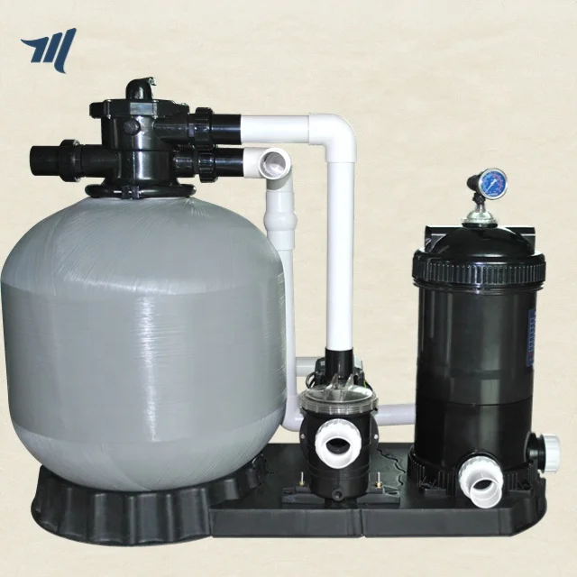 China factory Filter system swimming pool sand filter with pump combo
