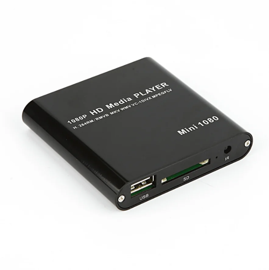 HD MI mini HD hard disk player 1080p MKV USB SD video advertising broadcast Player