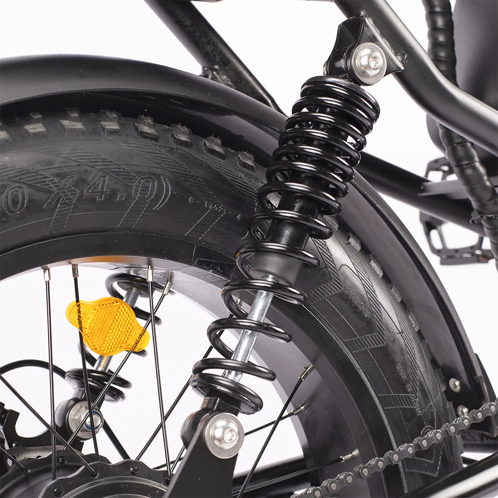 Adult fat tire off road electric bicycle 20 inch tire 500W 48V 15Ah shimano 7 speed EU warehouse ebike