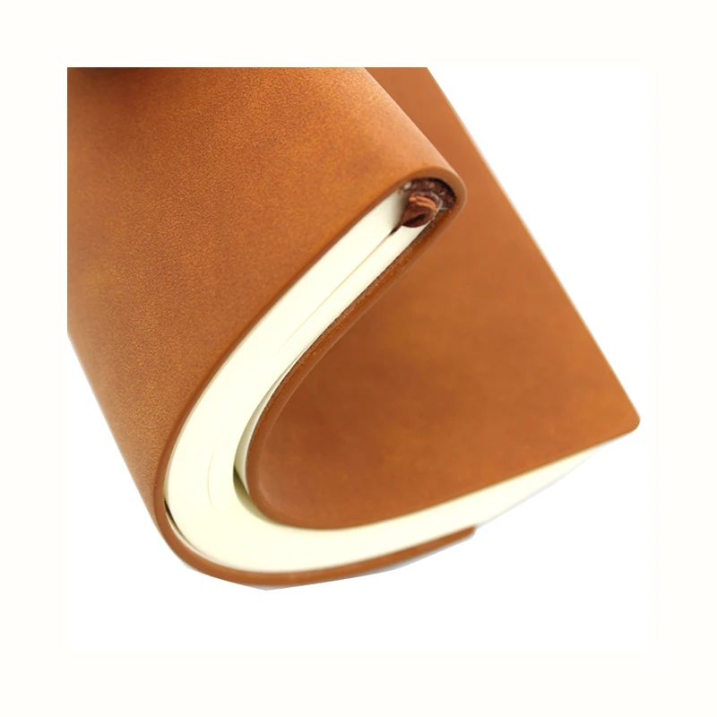 
Custom logo A5 A6 PU leather notebook soft leather notebook 