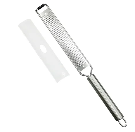 Citrus Zester & Cheese Grater Parmesan Cheese Lemon Ginger Garlic Vegetables Fruits Razor Sharp Stainless Steel Blade